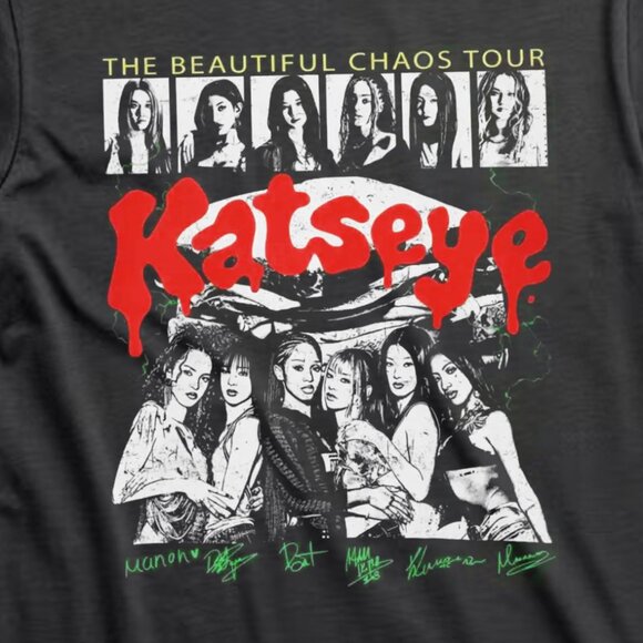 Katseye The Beautiful Chaos Tour Shirt 2026 262 - Picture 2 of 5